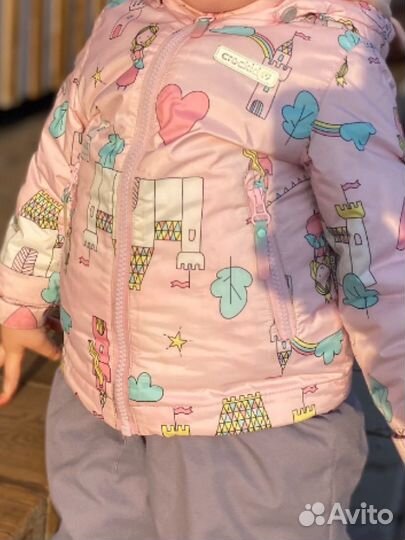 Куртка крокид демисезонная 86 92