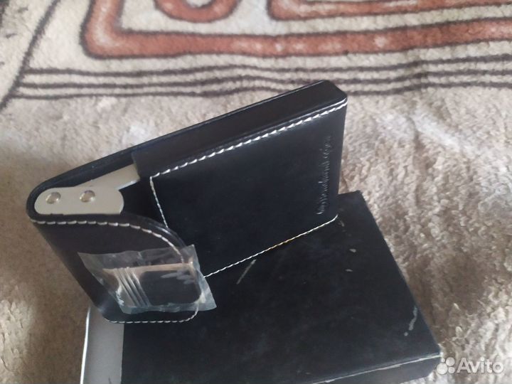 Ручка шариковая и визитница