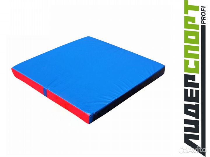 Гимнастический мат 100*100*10 см