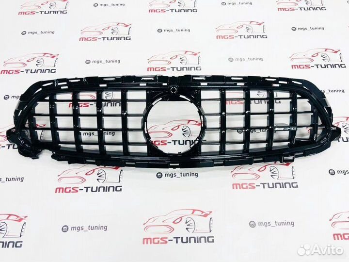 Решетка Mercedes E-class 213 рест GT Black + AMG