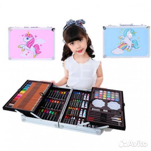 Набор для рисования двухярусный 147 пр оптом