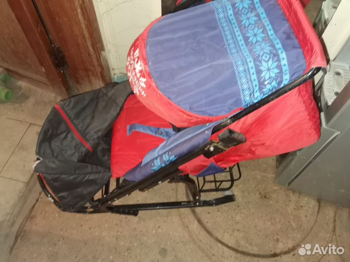 Коляска санки