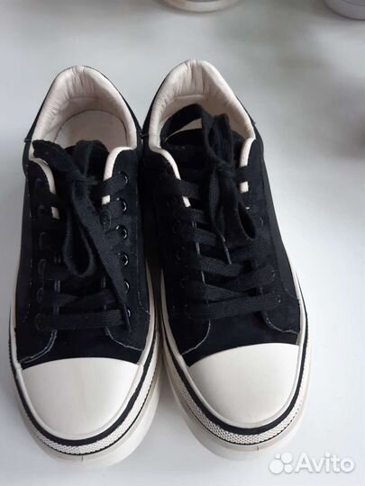 Кеды замшевые женские