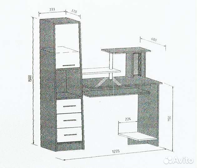 Компьютерный стол спк 31