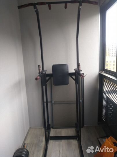 Турник брусья пресс 3 в 1 напольный бу