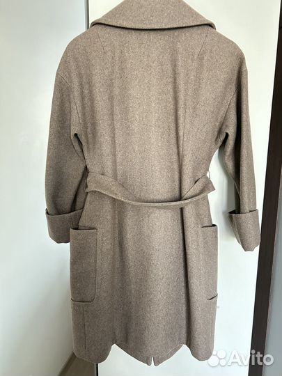 Пальто женское 42 44 коричневое
