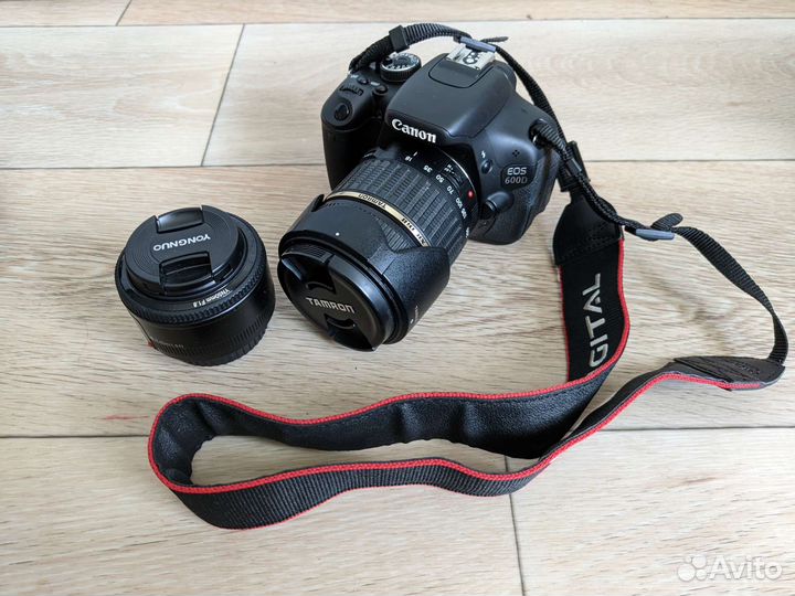 Зеркальный фотоаппарат canon 600d
