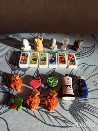 Киндер сюрприз, Смурфики, бегимоты, мини Лента