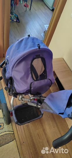 Трехколесный велосипед с родительской ручкой