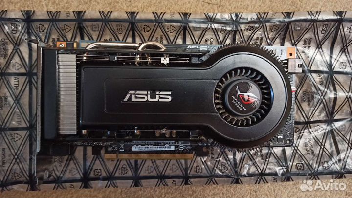 Видеокарта Geforce 9800gt 512mb Asus rog