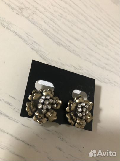 Клипсы пусеты-тренд A&C. Норвегия премиум