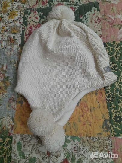 Шапка - бини 54 - 56 р комплект шарф шапка