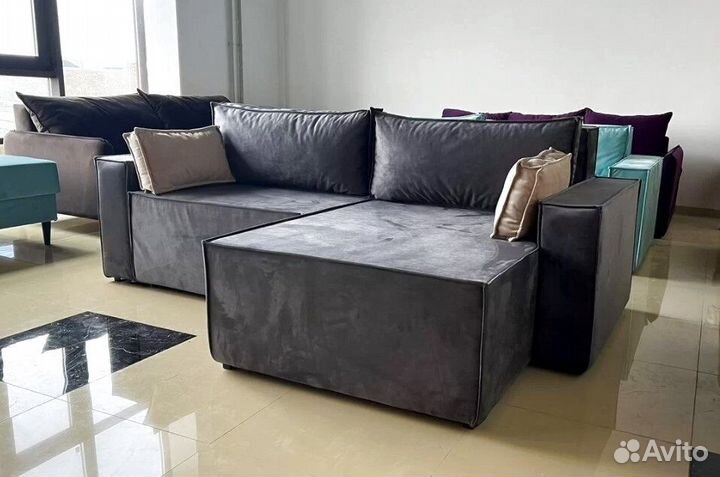 Диван угловой лофт