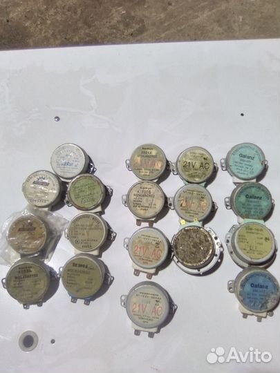 Запчасти к микроволновым печам моторчики, тарелки