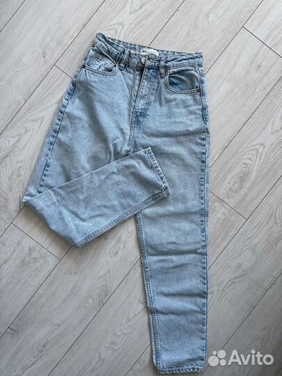 Джинсы Zara Mom Fit 34