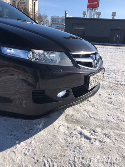 Юбка переднего бампера Honda Accord 7 2002-2008