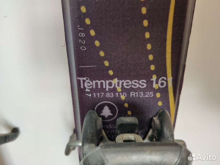 Горные лыжи,твинтип,фристайл Solomon Temptress 161