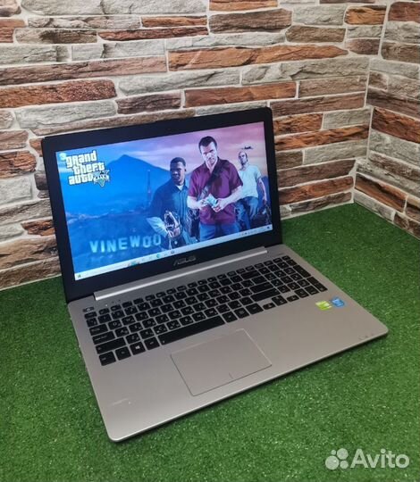 Ноутбук asus i7/Видеокарта 2Гб /6ram