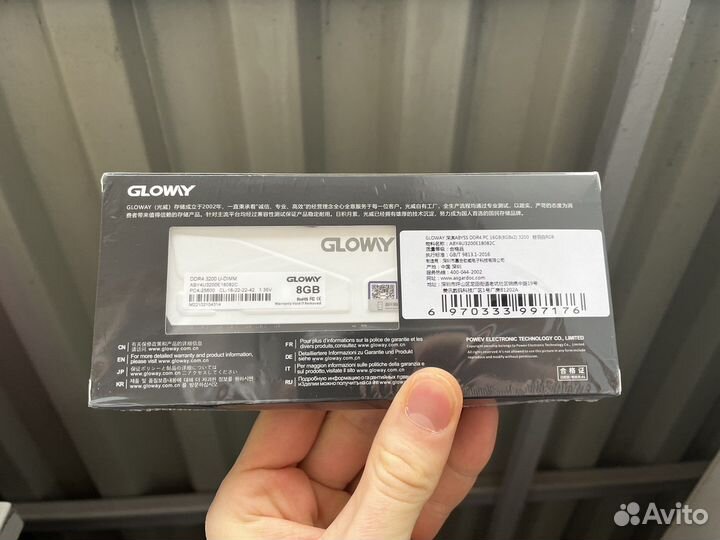Оперативная память DDR4 Gloway 16Gb (Новая)