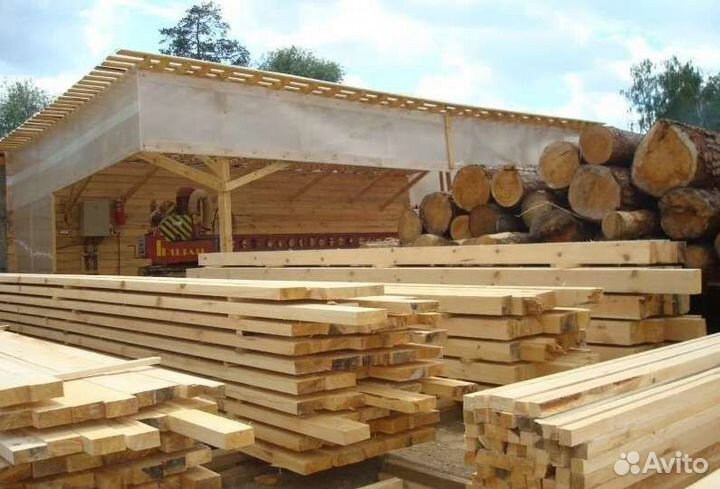 Пиломатериалы брус доска от производителя