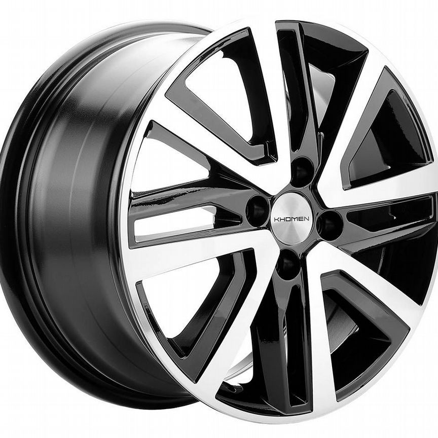 Диски Khomen KHW1609 6x16 4x100 ET47 D56.6 Black-FP
