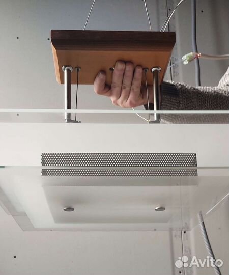 Люстра потолочная бу