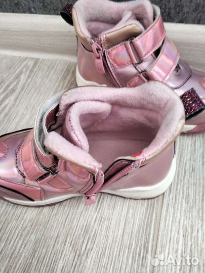 Ботинки для девочки осень весна 26 размер
