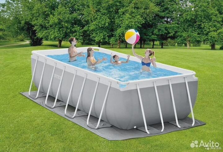 Каркасный бассейн intex 26788 400х200х100 см