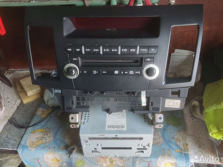 Штатная магнитола лансер 10