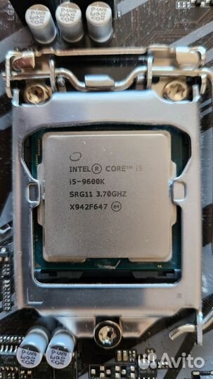 Материнская плата Gigabyte Z390 D + Core I-5 9600K