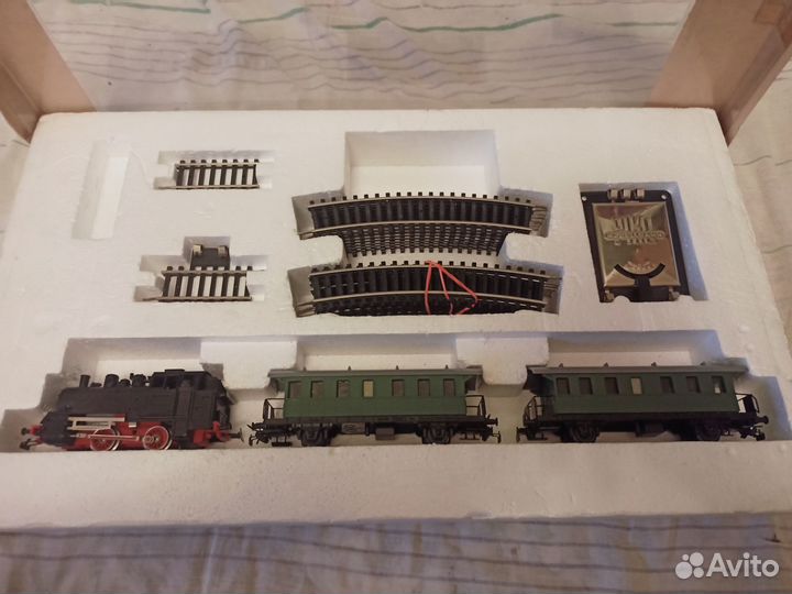 Железная дорога, набор Piko гдр BR80 c вагонами H0