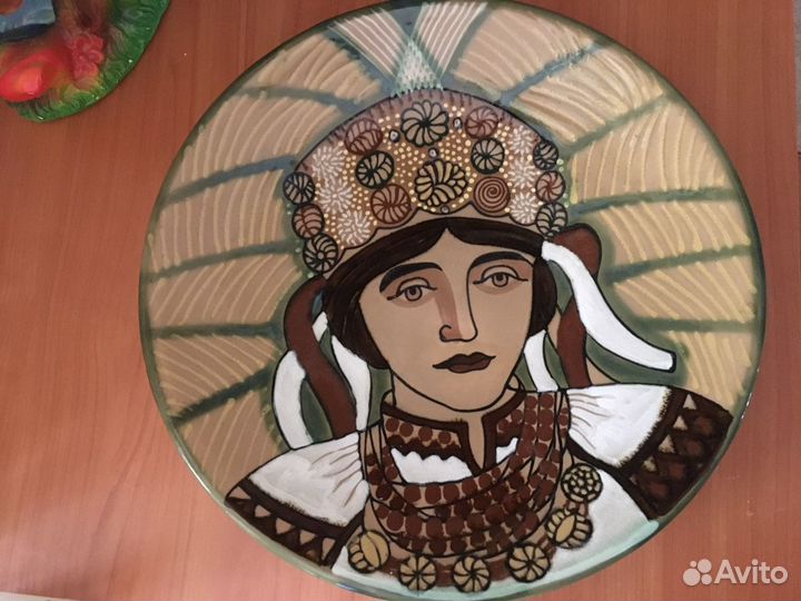 Редкая настенная тарелка лксф