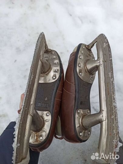 Коньки хоккейные СССР 38 размер