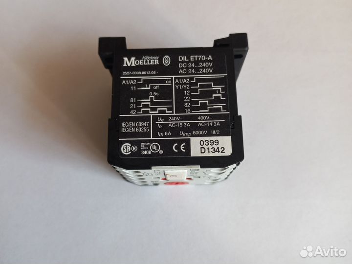 Реле времени mоеllеr dil еt 70-а