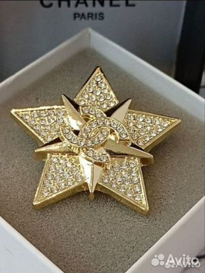 Брошь Chanel The Star Премиум качество