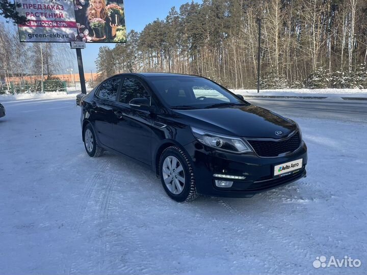 Kia Rio 1.6 AT, 2017, 112 000 км