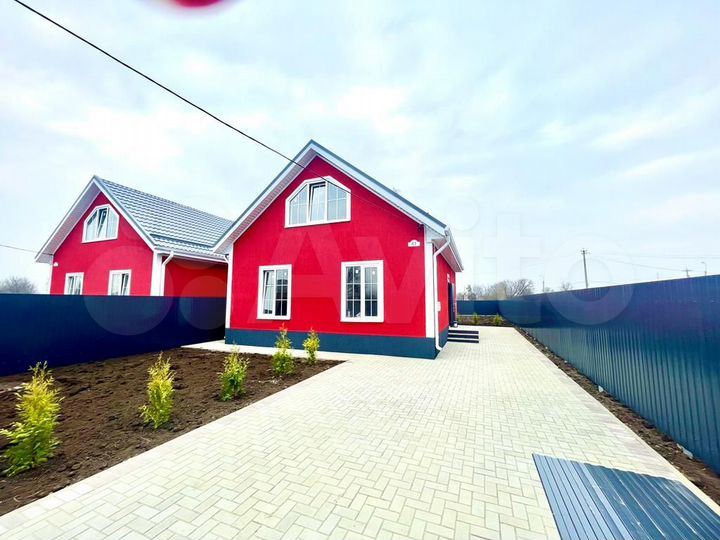 Коттедж 125 м² на участке 4,5 сот.