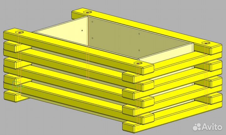 Чертежи мебели для сада