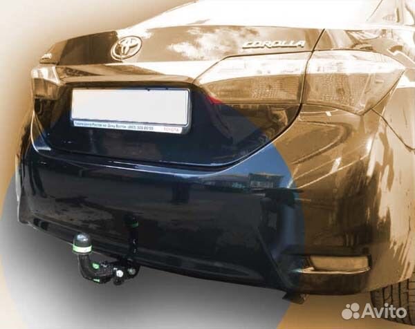Фаркоп Toyota Corolla sedan 2013-2019 от Leader