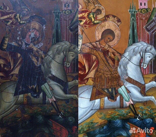 Реставрация икон, картин