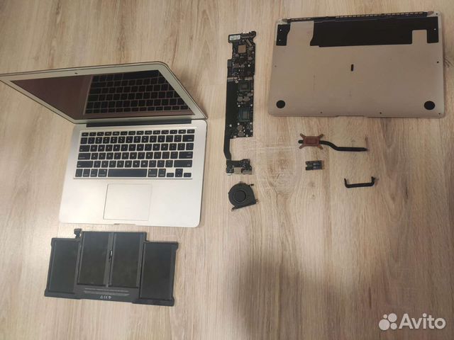 Macbook Air 13 2015 A1466 по запчастям все рабочее