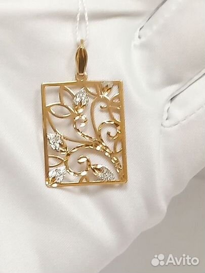 Золотая подвеска