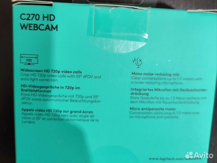 Веб камера Logitech c270 HD