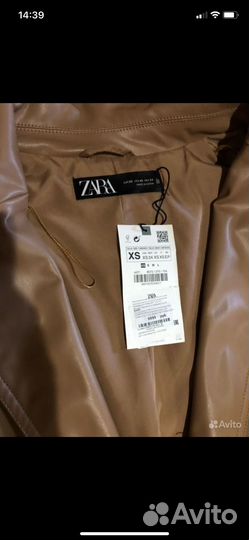 Zara эко кожа