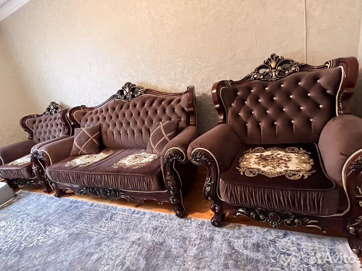 Диван с креслами бу