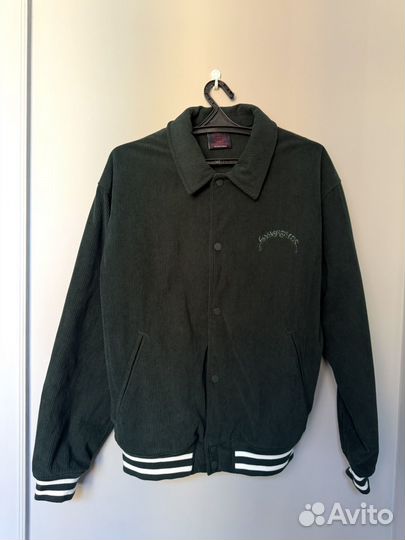 Ymkashix куртка вельвет зеленый