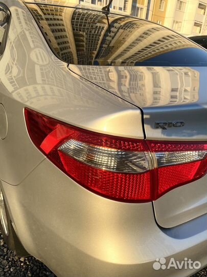 Задний фонарь kia rio 3