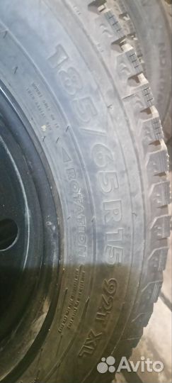 Колеса в сборе r15 зимние 4 100