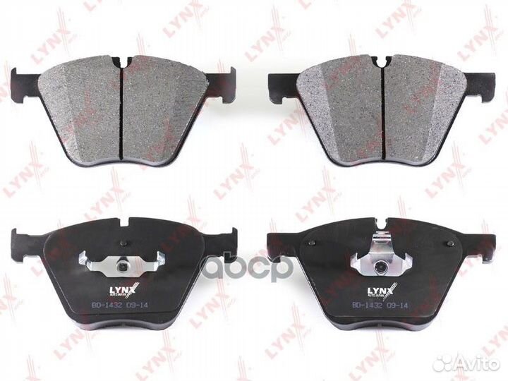 Колодки тормозные дисковые перед BD1432