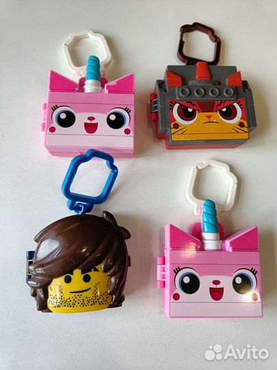 Лего фильм, Коробочки, брелки из Макдональдс